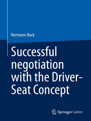cover image of Successful negotiation with the Driver-Seat Concept